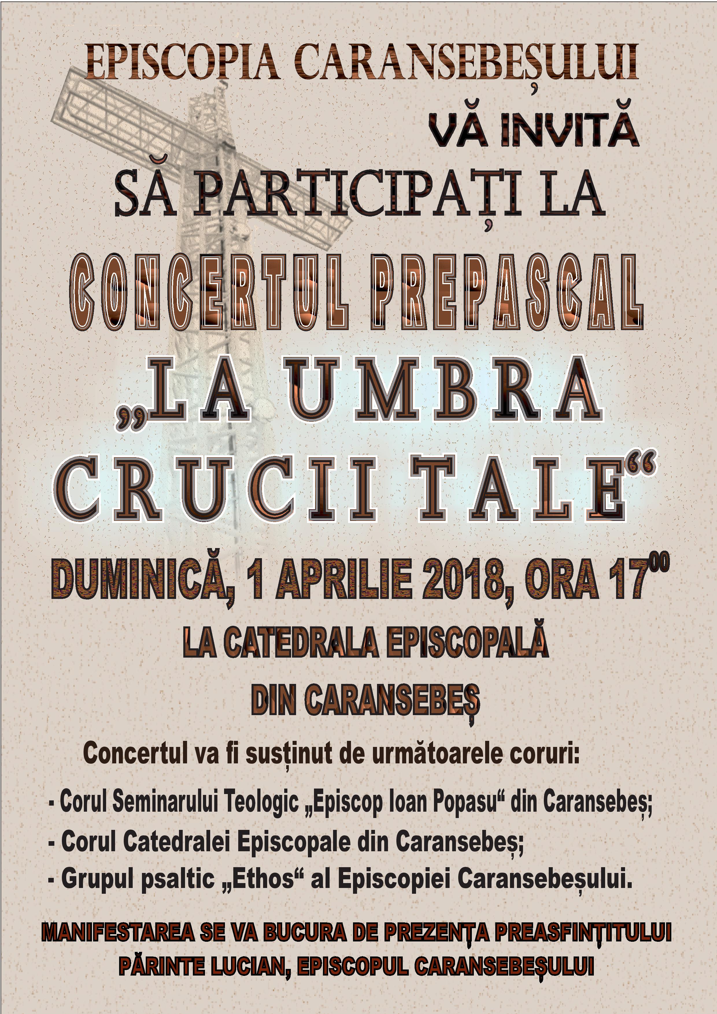 afis concert prepascal caransebes